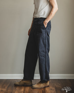 orSlow - Summer Fatigue Pants - Black – Withered Fig
