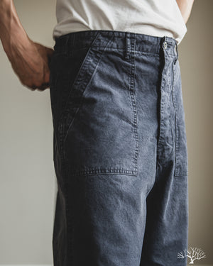 orSlow - Summer Fatigue Pants - Black – Withered Fig