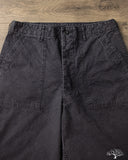 orSlow Summer Fatigue Pants - Black