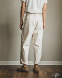 orSlow Summer Fatigue Pants - Ecru