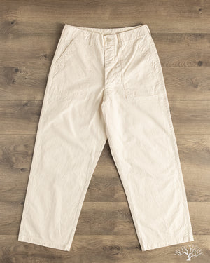 美品 orSlow SUMMER FATIGUE PANTS ECRU 4 orSlow - Summer Fatigue Pants - Ecru – Withered Fig