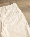 orSlow Summer Fatigue Pants - Ecru