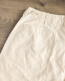 orSlow Summer Fatigue Pants - Ecru