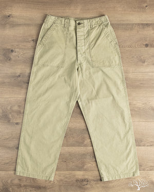 orSlow - Summer Fatigue Pants - Green – Withered Fig