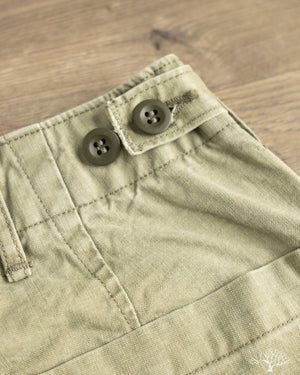 orSlow - Summer Fatigue Pants - Green – Withered Fig