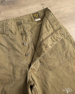 orSlow - Summer Fatigue Pants - Olive – Withered Fig