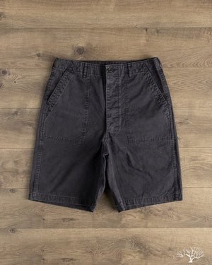 orSlow - Summer Fatigue Shorts - Black – Withered Fig