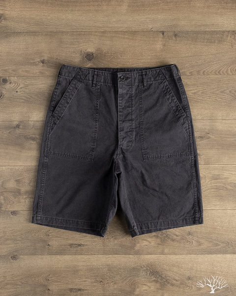 orSlow - Summer Fatigue Shorts - Black – Withered Fig