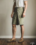 orSlow Summer Fatigue Shorts - Green