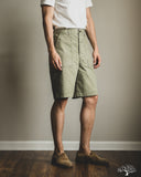 orSlow Summer Fatigue Shorts - Green