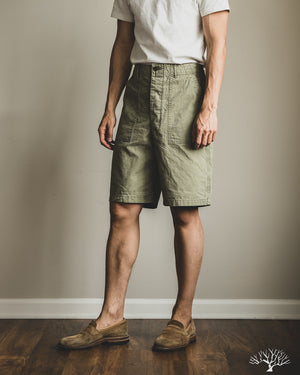 orSlow - Summer Fatigue Shorts - Green – Withered Fig