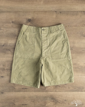 orSlow - Summer Fatigue Shorts - Green – Withered Fig