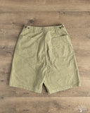 orSlow Summer Fatigue Shorts - Green
