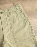 orSlow Summer Fatigue Shorts - Green