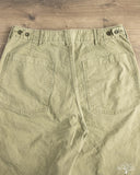 orSlow Summer Fatigue Shorts - Green
