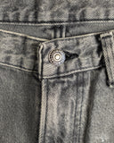 orSlow Super Dad's Denim Pants - Black Denim Bleach