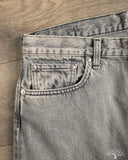 orSlow Super Dad's Denim Pants - Black Denim Bleach