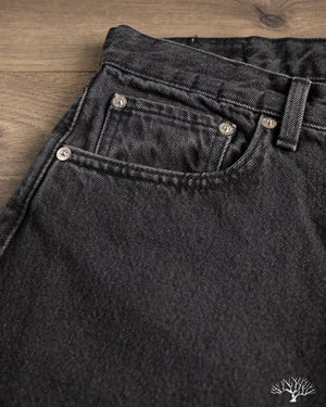 orSlow - Super Dad's Denim Pants - Black Stone – Withered Fig