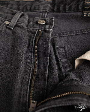 orSlow - Super Dad's Denim Pants - Black Stone – Withered Fig