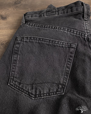 orSlow - Super Dad's Denim Pants - Black Stone – Withered Fig