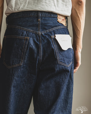 orSlow - Super Dad's Denim Pants - One Wash – Withered Fig
