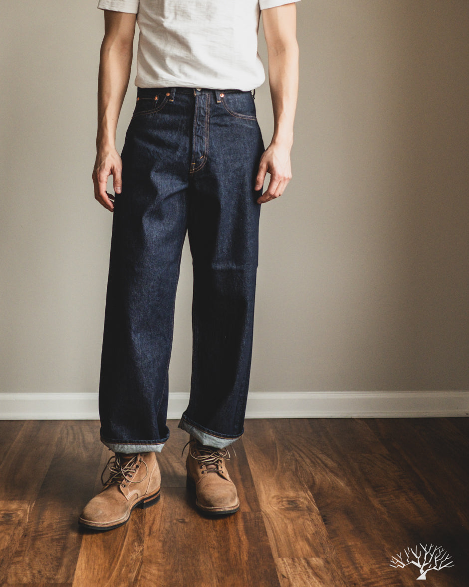orSlow Super Dad's Denim Pants - One Wash