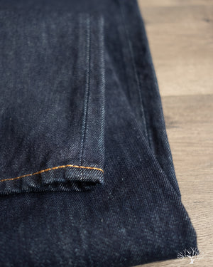 orSlow - Super Dad's Denim Pants - One Wash – Withered Fig