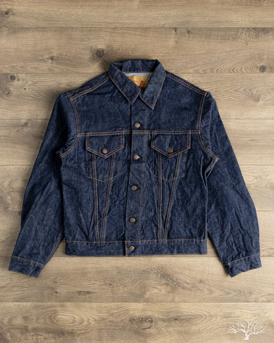 orSlow オアスロウ 60's DENIM 3rdタイプ サイズ3 (L) orSlow - 1960's Type 3 Denim Jacket - One Wash – Withered Fig