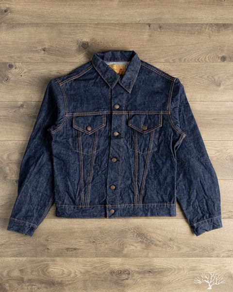 orSlow - 1960's Type 3 Denim Jacket - One Wash – Withered Fig
