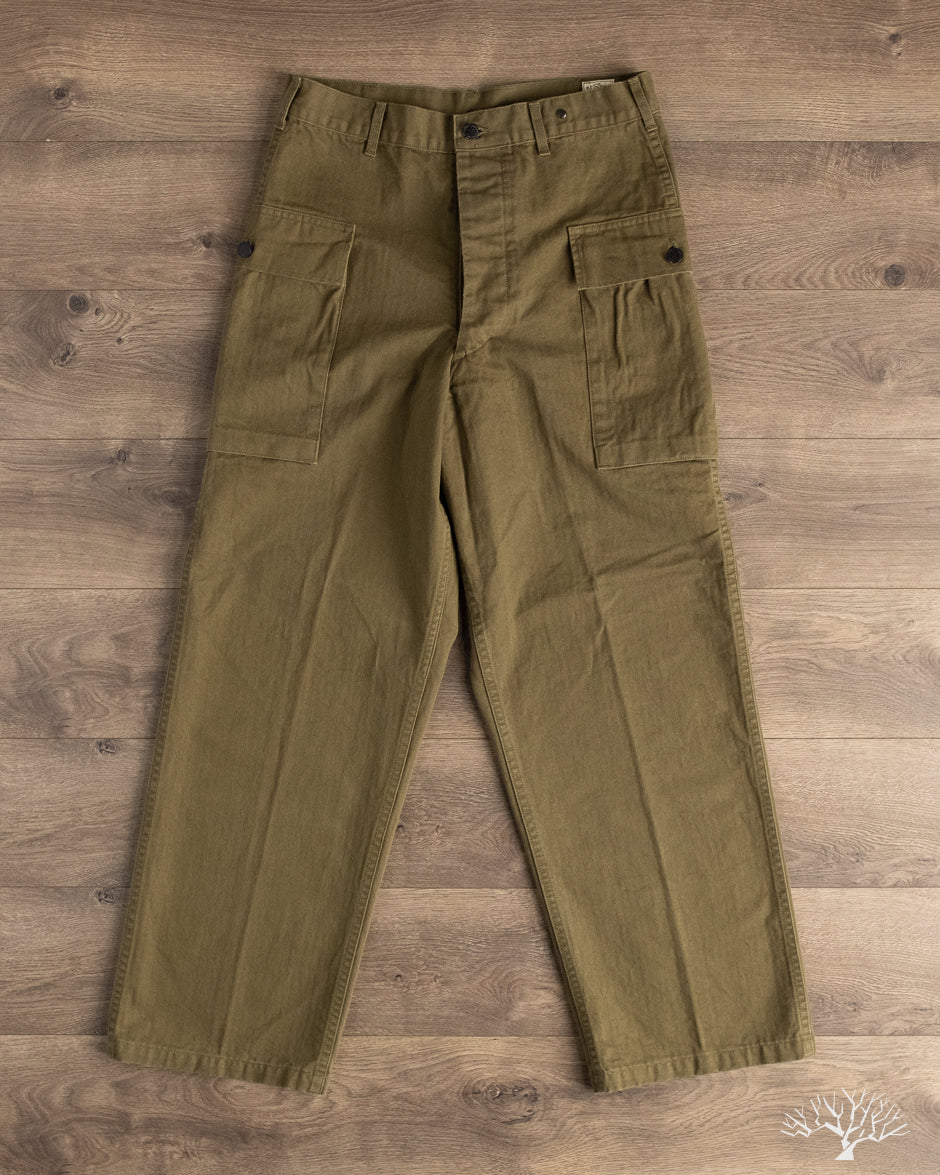 orSlow U.S. Army 2 Pocket Cargo Pants - Army Green