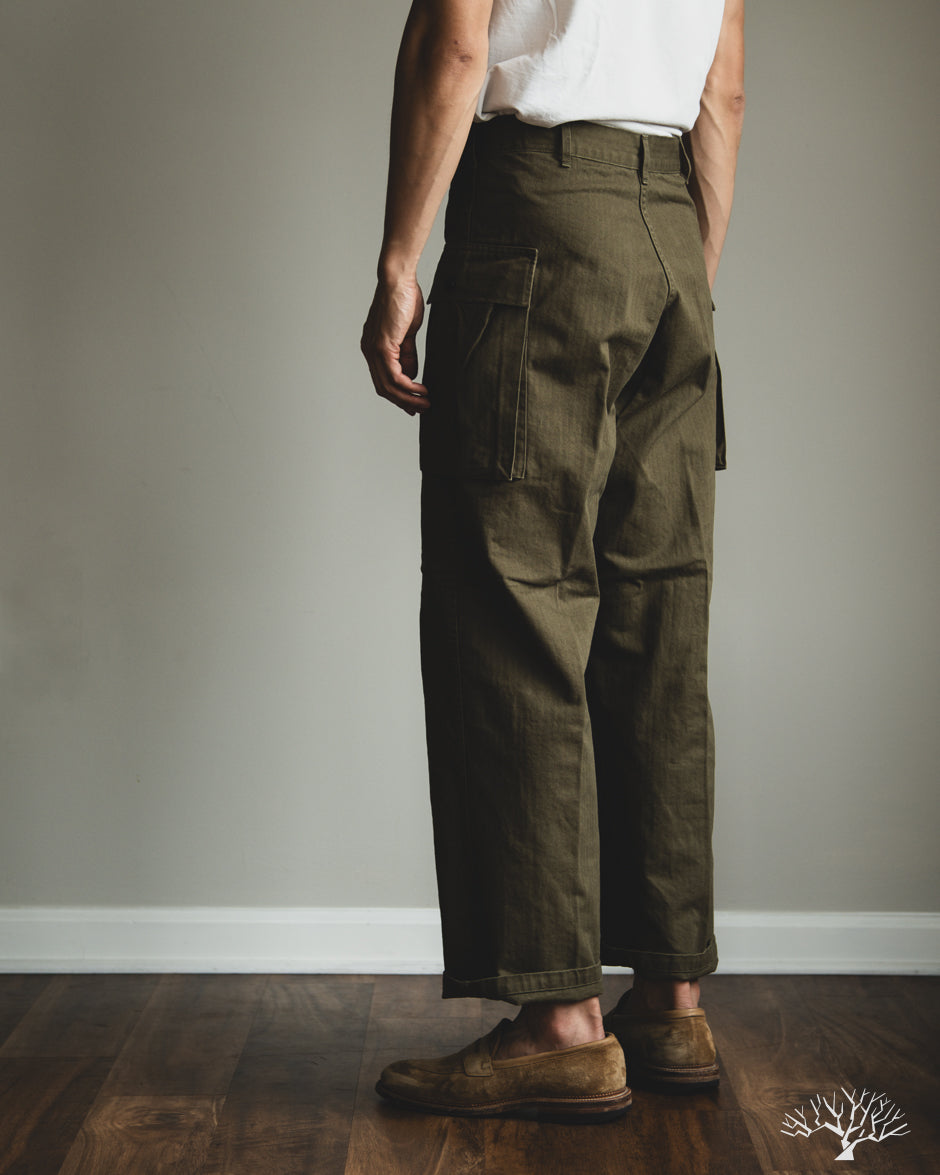orSlow U.S. Army 2 Pocket Cargo Pants - Army Green