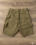 orSlow US Army 2 Pocket Cargo Shorts - Army Green