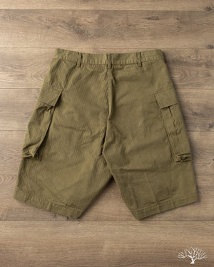 orSlow オアスロウ US ARMY 2ポケット カーゴショーツ orSlow - U.S. Army 2 Pocket Cargo Shorts - Army Green – Withered Fig