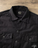orSlow U.S. Army Fatigue Shirt - Black (J61)