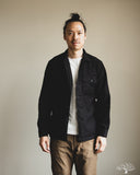 orSlow U.S. Army Fatigue Shirt - Black (J61)