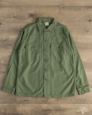 orSlow Fatigue Shirt - Green