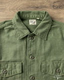 orSlow Fatigue Shirt - Green