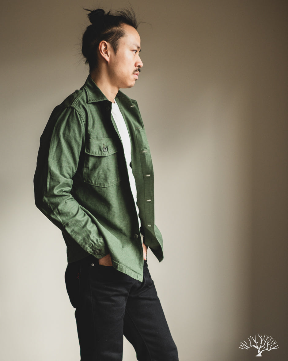 orSlow Fatigue Shirt - Green