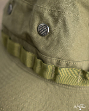 orSlow - U.S. Army Jungle Hat - Army Green Ripstop – Withered Fig