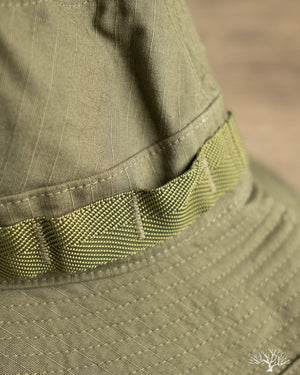 orSlow - U.S. Army Jungle Hat - Army Green Ripstop – Withered Fig