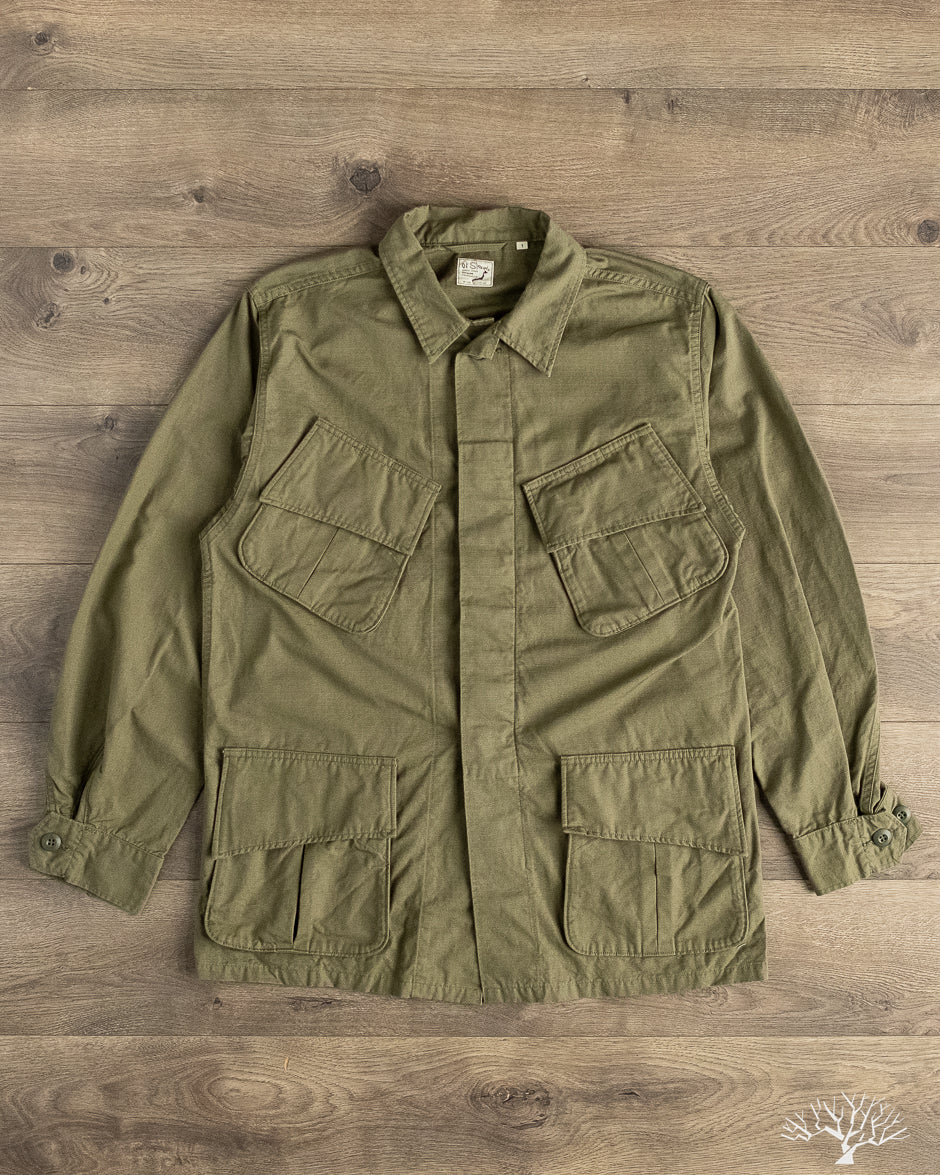orSlow - U.S. Army Tropical Jacket - Army Green – Withered Fig