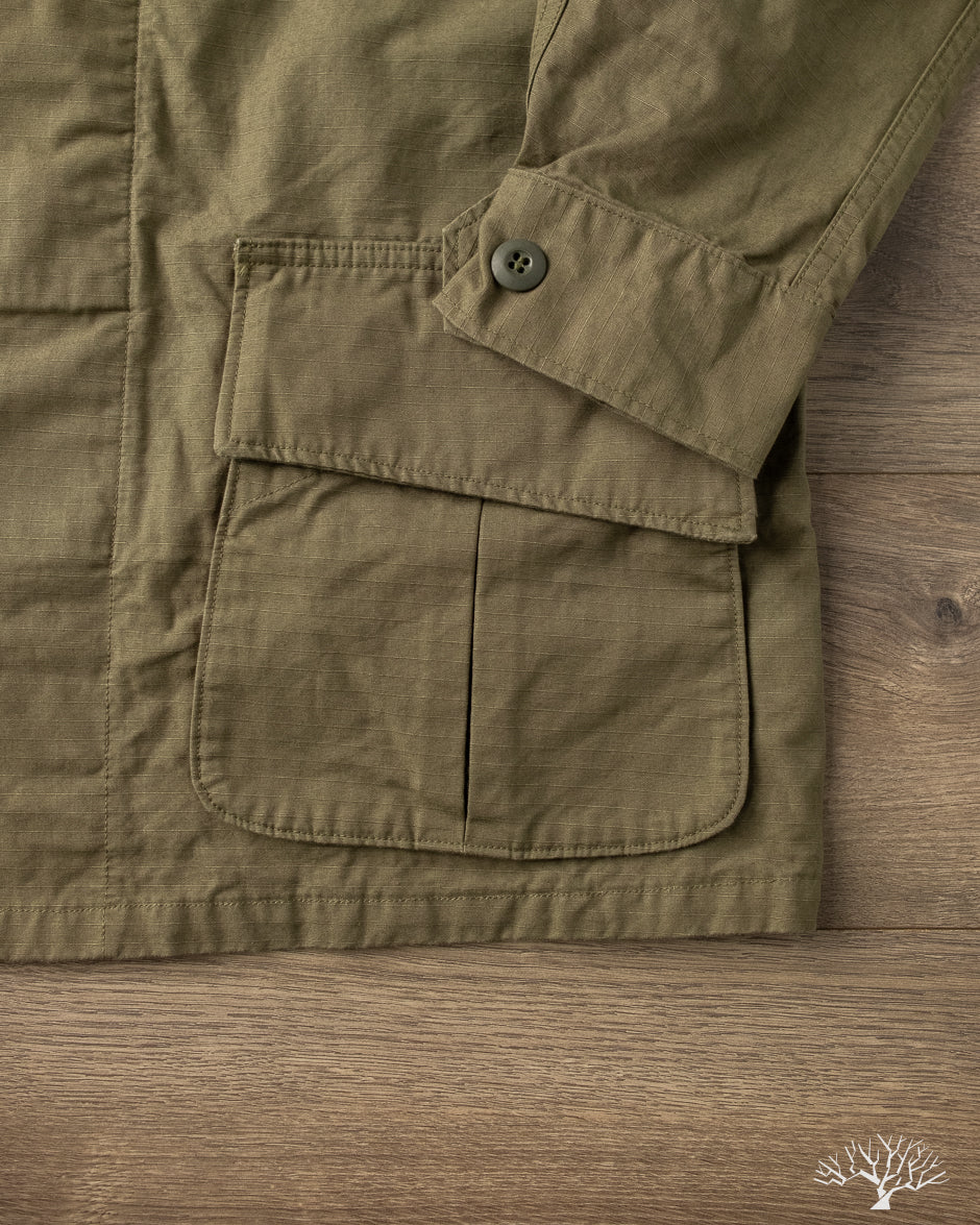 orSlow U.S. Army Tropical Jacket - Army Green Ripstop