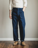 orSlow U.S. Navy Utility Denim Pants - One Wash