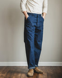 orSlow U.S. Navy Utility Denim Pants - One Wash