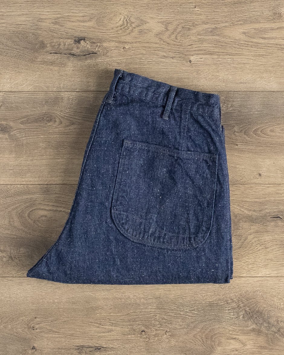 orSlow - U.S. Navy Utility Denim Pants - One Wash – Withered Fig
