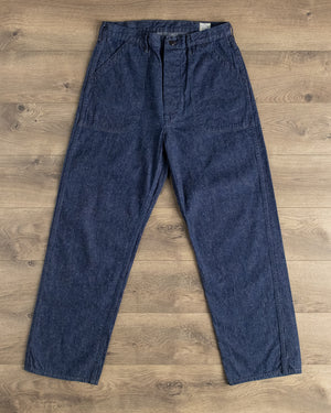 orSlow - U.S. Navy Utility Denim Pants - One Wash – Withered Fig
