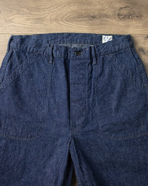 orSlow - U.S. Navy Utility Denim Pants - One Wash – Withered Fig