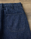orSlow U.S. Navy Utility Denim Pants - One Wash