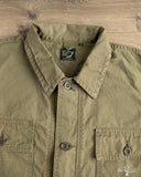 orSlow Utility Short Sleeve Shirt Jacket - Army Green