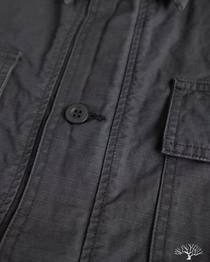 orSlow - Utility Short Sleeve Shirt Jacket - Navy – Withered Fig